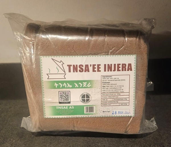 Fresh injera , 1 Pakke inneholder 5 Stk injera X 10