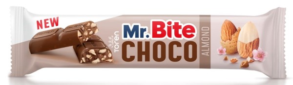 MR BITE CHOCO MILK CHOCOLATE WITH ALMOND 26 GR 24 * 6