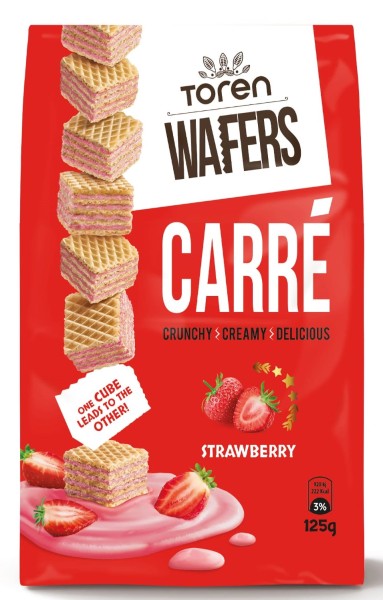 TOREN WAFERS CARRE COCONUT CREAM WAFER 125 GR 1 * 24