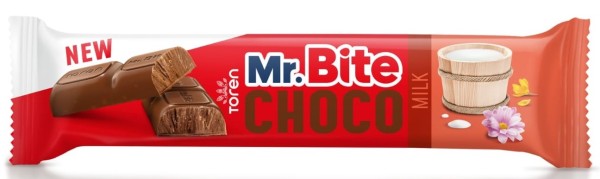 MR BITE CHOCO MILK CHOCOLATE 28 GR 24 * 6