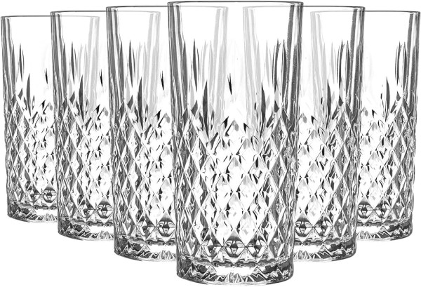 LAV kristal Brus Glass 6 Stk x 4 pk