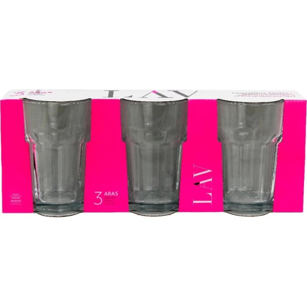 LAV Vann/cola Glass Ikea 6 Stk x 8 pk