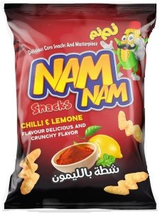 NAM NAM Chilli med Sitron 140 g x 15 Stk